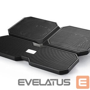 Headphone with microphone Deepcool  Multicore x6 Notebook cooler up to 15.6" 	900g g, 380X295X24mm mm, Black 