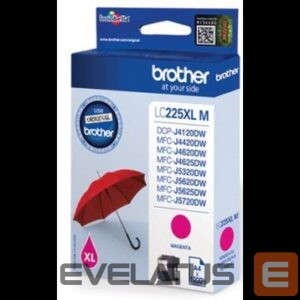 Tarvikud ja tarvikud Brother  LC-225XLM Ink Cartridge, Magenta 