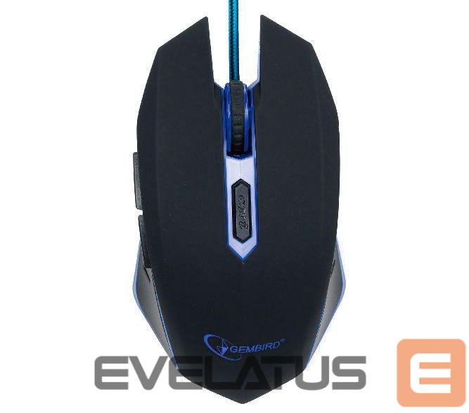 Arvutihiir Gembird Gaming mouse, USB, blue