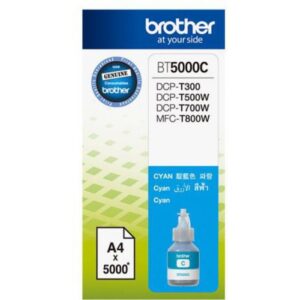 Aksesuāri un izejmateriāli Brother  BT5000C Ink Cartridge, Cyan 