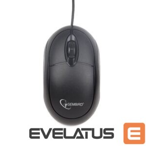 Kompiuterio pelė Gembird  MUS-U-01 Wired, Optical USB mouse, Black 