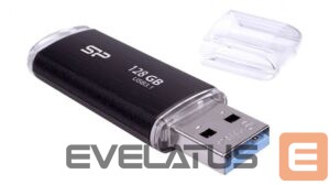 Flash drive Silicon power  USB 3.1 Flash Drive Blaze B02 128 GB, USB 3.2 Gen 1/USB 3.1 Gen 1/USB 3.0/USB 2.0, Black 