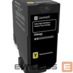Aksesuāri un izejmateriāli LEXMARK  Genuine High Capacity Yellow Return Programme 84C2HY0 Toner Cartridge 