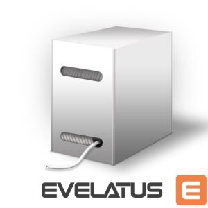 Cable Goobay  95410 CAT 5e network cable, U/UTP, grey, 305 m 