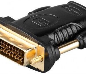 Converter Goobay  68931 HDMI /DVI-D adapter, gold-plated 