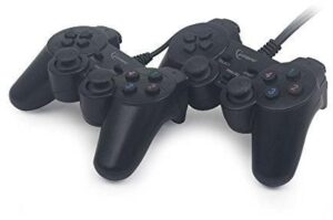Kompiuterių kėdės / stalai Gembird  Double USB dual vibration gamepad 