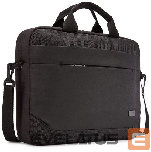 Sülearvuti kott Case Logic Advantage Fits up to size 14 ", Black, Shoulder strap, Messenger - Briefcase