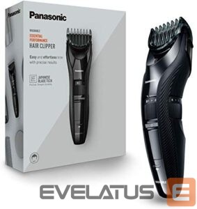 Juukselõikur Panasonic  Hair clipper ER-GC53 Corded/ Cordless, Wet & Dry, Number of length steps 19, Step precise 0.5 mm, Black 