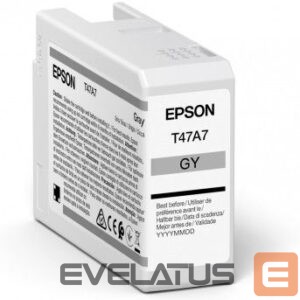 Tarvikud ja tarvikud EPSON  UltraChrome Pro 10 ink T47A7 Ink cartrige, Grey 