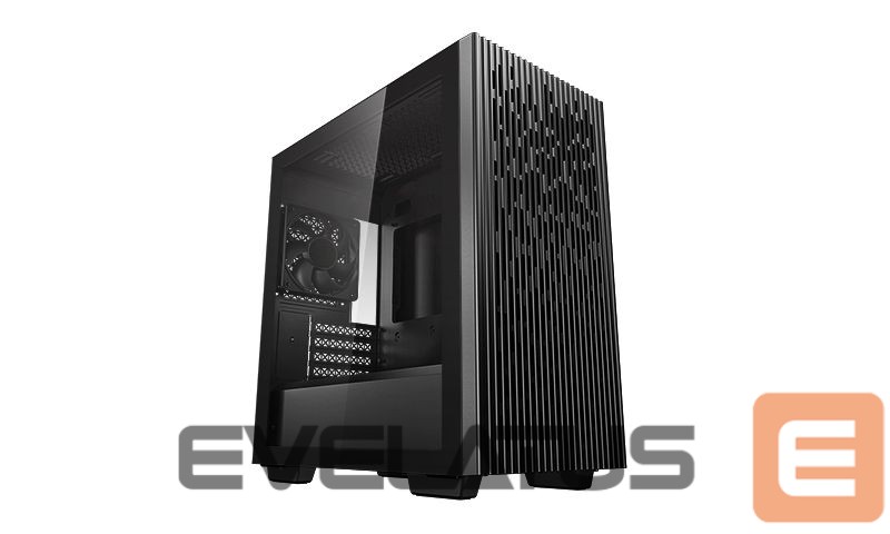 Computer case Deepcool MATREXX 40 3FS Black, Micro ATX, 4, USB 3.0 x 1; USB 2.0 × 1; Audio x 1, ABS+SPCC+Tempered Glass, Pre-installed: Rear: 1×120mm LED fan; Front:120mm×2 LED fan
