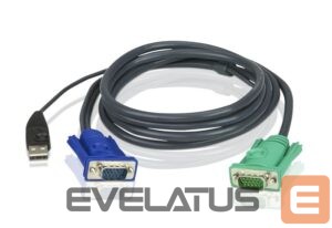 Server – muud tarvikud Aten  2L-5202U 1.8M USB KVM Cable with 3 in 1 SPHD 