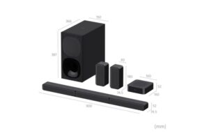 Interactive solution Sony  HT-S40R 5.1ch Home Cinema Soundbar with Wireless Rear Speakers 