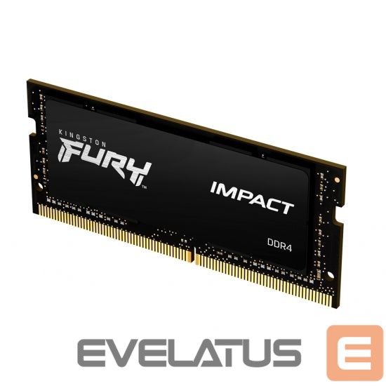 RAM DDR4 Kingston Fury Impact 32 GB, DDR4, 3200 MHz, PC/server, Registered No, ECC No