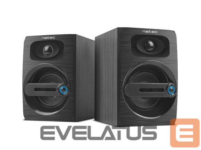 Speakers Natec Bookshelf Speaker NGL-1641 Cougar Black