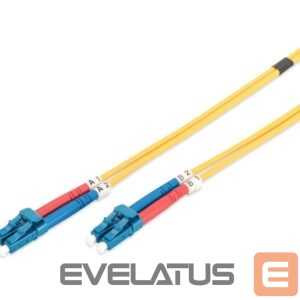 Cable Digitus  FO Patch Cord, Duplex, LC to LC SM OS2 09/125 µ, 1 m 