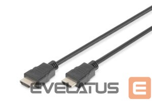 Аксессуар для мониторов Digitus  High Speed HDMI Cable with Ethernet AK-330114-030-S Black, HDMI to HDMI, 3 m 
