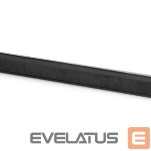 Citas preces Digitus  1U cable brush management panel open brush DN-97661 Black 