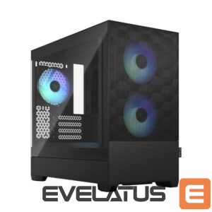 Computer case Fractal Design  Pop Mini Air RGB   Black TG Clear Tint, mATX, Mini ITX, Power supply included No 