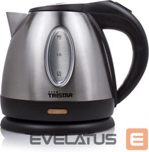Virdulys Tristar  Jug Kettle WK-1323 Standard, 1500 W, 1.2 L, Stainless steel, 360° rotational base, Silver 
