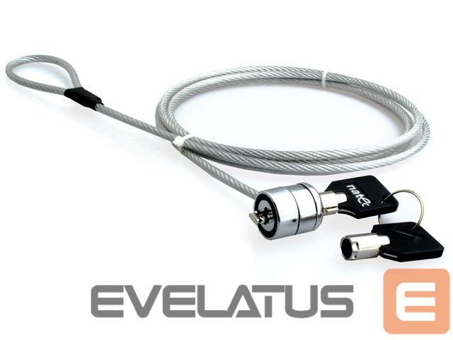 Headphone with microphone Natec Laptop Lock Lobster Key NZL-0225 1.8 m