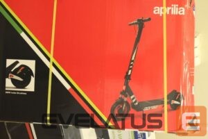Elektritõukeratas Aprilia  SALE OUT.  Electric Scooter E-SR2 EVO, Black/Red  E-SR2 EVO, Electric Scooter, 500 W, 10 