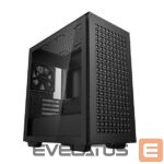 Arvuti korpus Deepcool  CH370  Black, Micro ATX, Power supply included No 