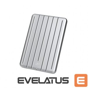 Flash drive Silicon power  Portable Hard Drive ARMOR A75 1000 GB,  USB 3.2 Gen1, Silver 