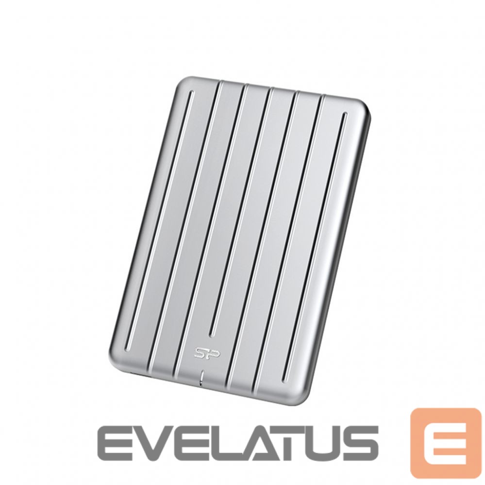 Flash drive Silicon power Portable Hard Drive ARMOR A75 1000 GB, USB 3.2 Gen1, Silver