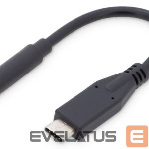 Ruuterid Digitus  USB Type-C Audio adapter cable, Type-C - 3.5mm M/F, 0.2m, Audio input/output, Version 3.1 AK-300321-002-S	 Black, 3.5mm, Type-C 