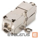 Converter Digitus  DN-93909  Field Termination Coupler CAT 6A, 500 MHz for AWG 22-26, fully shielded, keyst. design, 26x35x80 