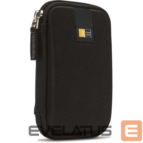 Mugursomas Case Logic Portable Hard Drive Case Black, Molded EVA Foam