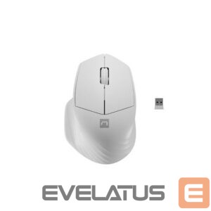 Arvutihiir Natec  Mouse Siskin 2 	Wireless, White, USB Type-A 