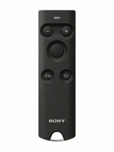 Camera accessory Sony  RMT-P1BT Remote Controller for  Alpha a9, Alpha a7R III, Alpha a7 III, Alpha a6400 cameras 