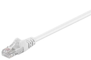 Kaabel Goobay  68506 CAT 5e patch cable, U/UTP, white, 3 m 