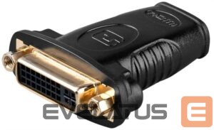 Adapteris Goobay  HDMI/DVI-I adapter, gold-plated 68690 