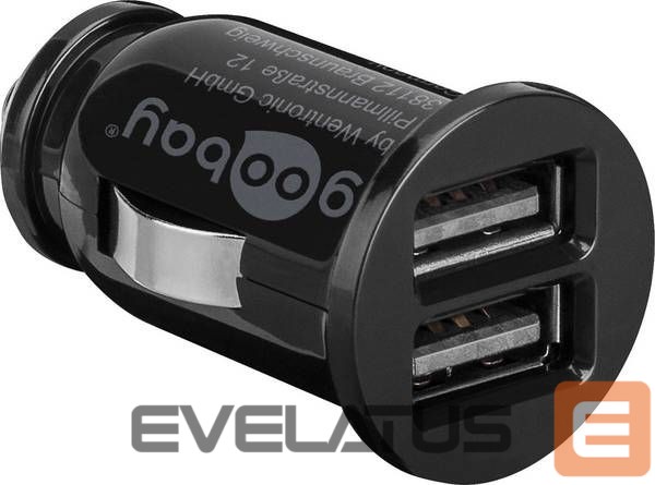 Ruuterid Goobay Dual USB car charger 58912 USB 2.0 port A, 3.1 A, 12 V