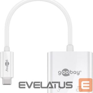 Ruuterid Goobay  USB-C HDMI Adapter (4k 60 Hz) 	62110 White 
