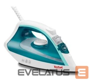 Glūdeklis TEFAL  Steam Iron FV1710 Steam Iron, 1800 W, Water tank capacity 200 ml, Continuous steam 24 g/min, Steam boost performance 80 g/min, White/Green 