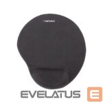 Computer mouse Natec  Mouse Pad, Marmot, Black, Gel Filling 225x245 mm 