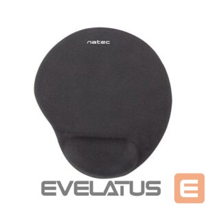 Computer mouse Natec  Mouse Pad, Marmot, Black, Gel Filling 225x245 mm 