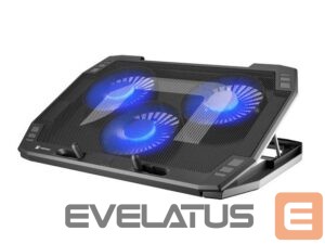Austiņas ar mikrofonu Natec  Laptop Cooling Pad ORIOLE 740 g, Black, 270 x 400 x 25 mm 