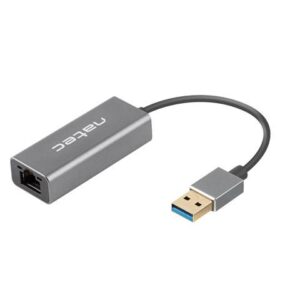 Converter Natec  Ethernet Adapter, Cricket USB 3.0, USB 3.0 to RJ45, Black 