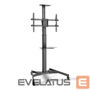 TV bracket Digitus  TV-Cart for screens up to 70", max. 50kg wheelbase, VESA max. 600x400, Black 