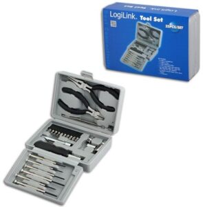 Server - Other Accessories Logilink  Tool Set, 25pcs Incl. transport boxThe set includes6x micro screwdrivers1x micro cutter1x mini telephone plier1x bit screwdriver with extension10x bits (PH1, PH2, PZ1, PZ2, PZ5, PZ6, T10, T15, T20, adaptor)4x socket wrench (5mm, 6mm, 8mm, 10mm)1x tweezersBarcode: 4052792012491 