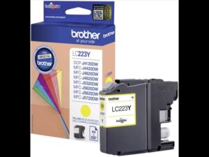 Aksesuāri un izejmateriāli Brother  LC-223Y Ink Cartridge, Yellow 