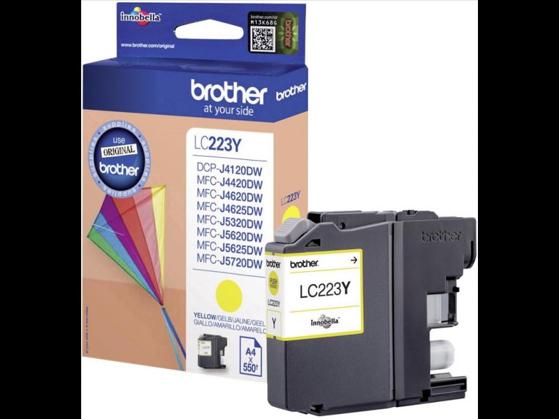 Printer accessories Brother LC-223Y Ink Cartridge, Yellow