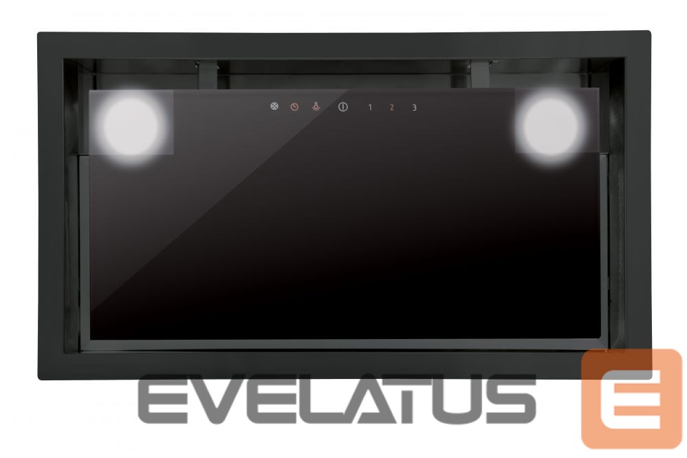 Integreeritav õhupuhasti Cata Hood GC DUAL A 75 XGBK Canopy, Energy efficiency class A, Width 79.2 cm, 820 m³/h, Touch control, LED, Black glass