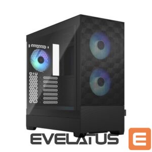 Computer case Fractal Design  op Air RGB Black TG Clear Tint, ATX, mATX, Mini ITX, Power supply included No 