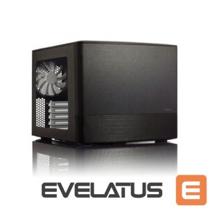 Computer case Fractal Design  NODE 804 Side window, 2 - USB 3.0Audio in/outPower button with LED (white)HDD activity LED (white), Black, Micro ATX, Power supply included No 