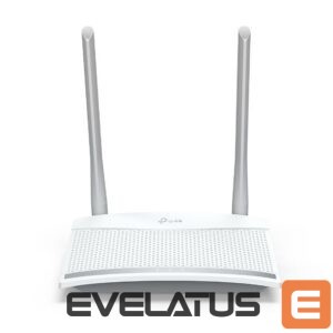 Maršrutizatoriai TP-Link  Router TL-WR820N 802.11n, 300 Mbit/s, 10/100 Mbit/s, Ethernet LAN (RJ-45) ports 2, MU-MiMO Yes, Antenna type External 